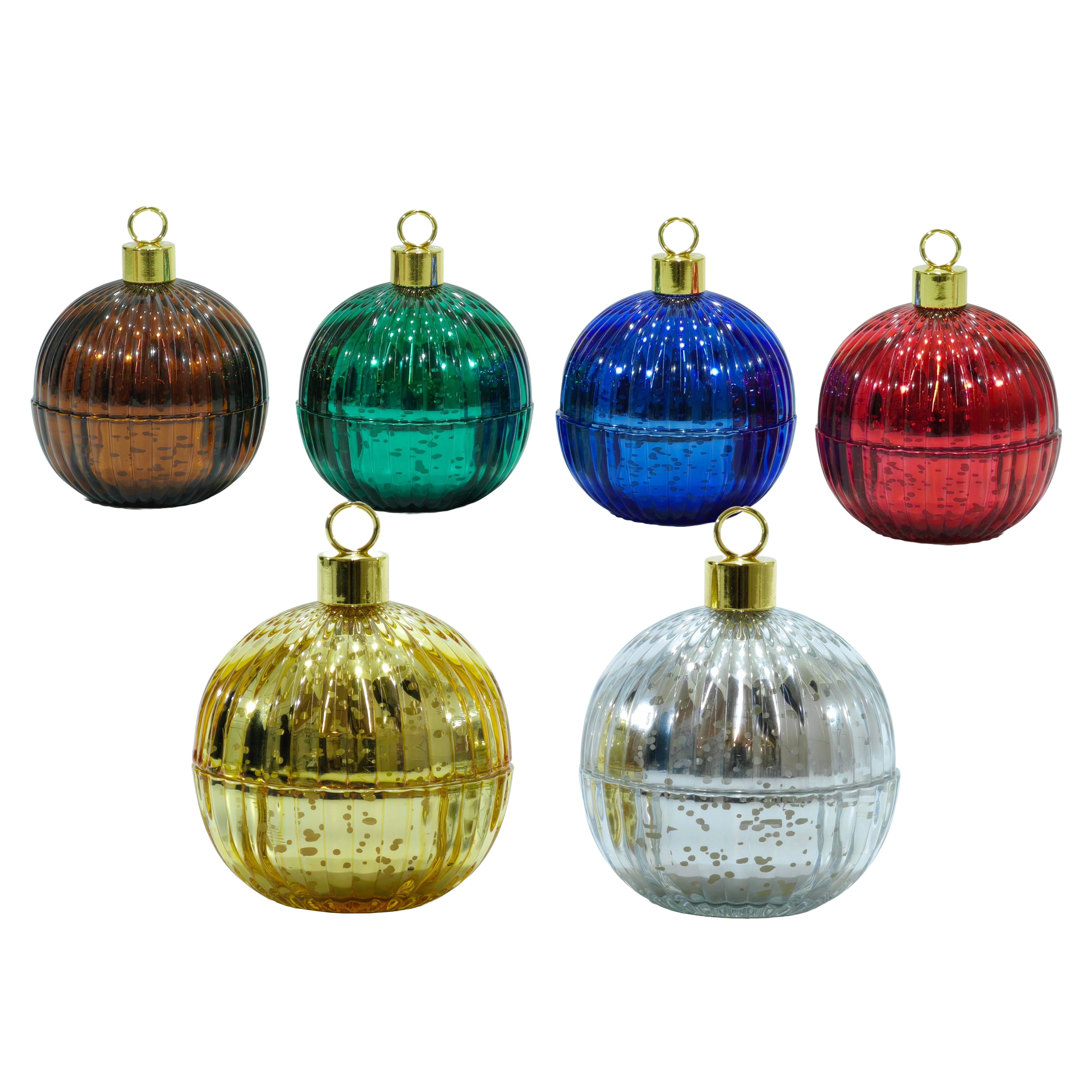 VESTIAMO CASA GRAN NATALE - Candela Profumata Sfera Natalizia